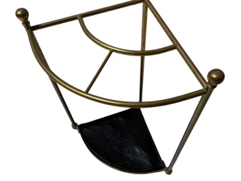 Hollywood Regency Brass Umbrella Stand, 1960s